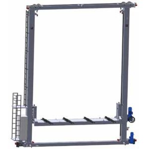 Buy cheap Single Double Depth ASRS Stacker Crane MHS Stacker Height 22m from wholesalers