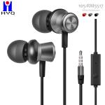 Universal 3.5mm Plug Wired In Ear Earphones Noise Cancelling Stereo Earbuds