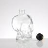 Buy cheap Customize Sealing Type 750ml Skull Head Shape Wine Bottle for Home Bar Display Piece from wholesalers