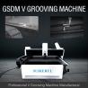 Buy cheap 1225 High Speed V Grooving Machine For Sheet Metal Furniture Door Industry from wholesalers