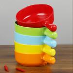 Healthy Colorful Melamine Dinner Plates with/without Pattern for Wholesale Non