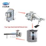 Model 400 Stainless Steel Tray Type Small Soft Biscuit Making Machine