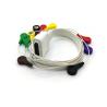 Buy cheap 10 Lead AHA Standard Holter ECG Cable For EDAN Snap connection from wholesalers