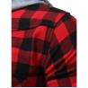 Buy cheap Latest design custom long sleeve 100%cotton flannel shirts casual men hooded plaid shirts from wholesalers