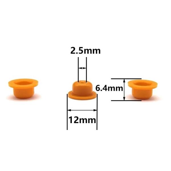 Buy cheap ASNU036 BMW Fuel Injector Plastic Pintle Caps, 12mm X 6.4mm X2.5mm from wholesalers