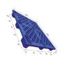 Buy cheap Thermoformed Nestable Plastic Pallets No Nails 1250X1050 For Port from wholesalers