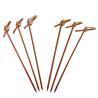 Buy cheap Multicolor Party Bamboo Knot Picks , Nontoxic Bamboo Toothpicks With Knot from wholesalers