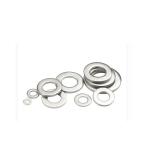 ISO Standard Stainless Steel Flat Washers with Zinc Finish 5mm Thickness M8 M3