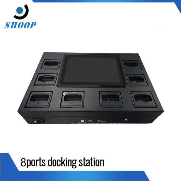 Buy cheap 800x600 Touch Screen 8T Docking Station For Body Camera from wholesalers
