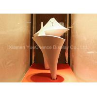 Buy cheap Handmade White Standing Display Rack Fiberglass Necklace Display Rack product