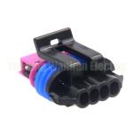 4 Pin 15410728 Auto Intake Pressure Sensor Sealed Socket Auto Wire Cable