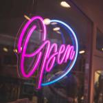 Buy cheap 80Ra Acrylic Led Sign Board Neon Light Open Sign ROHS 40C from wholesalers