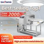 Stainless Steel Customized Aluminum Foil Packaged Metal Detector For Food