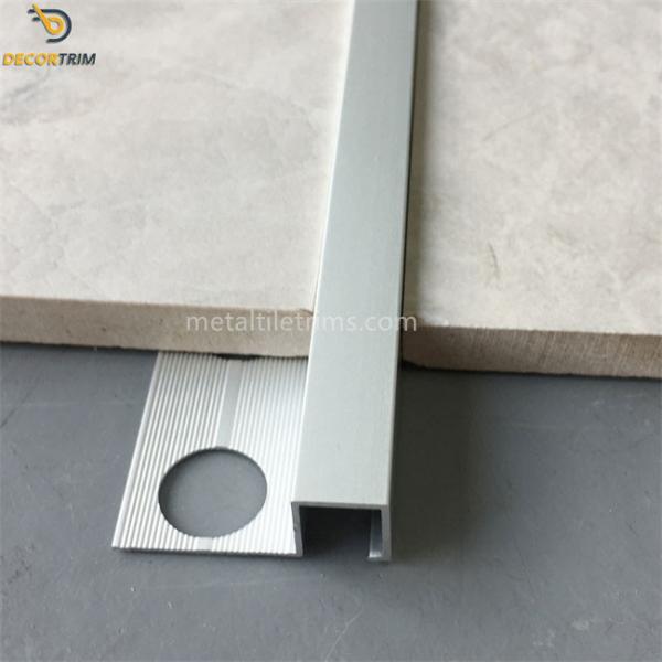 Buy cheap Square Edge Tile trim Metal Tile Trims Tile Edge Trim Bunnings Outdoor 8mm from wholesalers