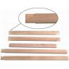 Buy cheap Different Thickness Pine Wooden Stretcher Bars 2 Pcs Shrink Wrapped from wholesalers