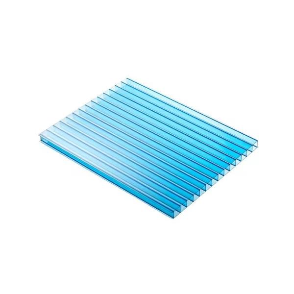Buy cheap 8mm 10mm Twinwall Multiwall Polycarbonate Roofing Sheet Transparente Circular Edge from wholesalers