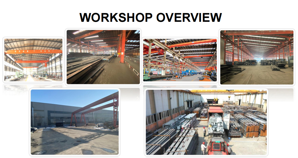 Portable prefabricated steel structure frame industrial and commercial building warehouse workshop