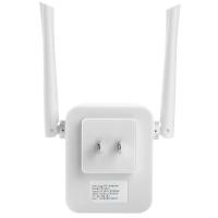 Buy cheap 2 Antennas Wall Plug WiFi Extender 1200mbps 4G LTE Signal Booster product