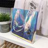 Buy cheap L33*D8*H33 Cm Shopping Travel Hologram PVC Clear Bag from wholesalers