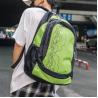 Buy cheap Personality large capacity student backpack fashion zipper computer pocket backpack soft geometric pattern backpack from wholesalers