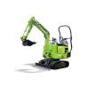 Buy cheap ZG012 Green Machine Mini Excavator 7.6kW 3000rpm With EPA Engine And Telescopic Chassis from wholesalers