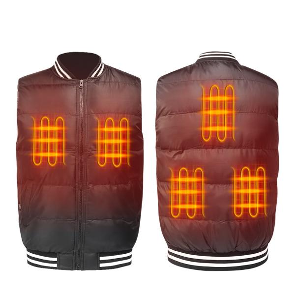 Buy cheap Brown Washable Outdoor Heated Vest 45c Milwaukee Electric Jacket from wholesalers