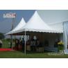 Buy cheap White PVC Pagoda High Peak Tents 3x3m 5x5m 6x6m 8x8m For Parties from wholesalers