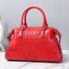 Buy cheap Genuine Crocodile Skin Lady Purse Authentic Real Alligator Leather Female Handbag Long Strap Women's Large Shoulder Bag from wholesalers