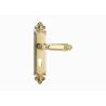 Buy cheap 135mm 63mm Vintage Solid Brass Bronze Interior Door Handles For Luxury Door from wholesalers