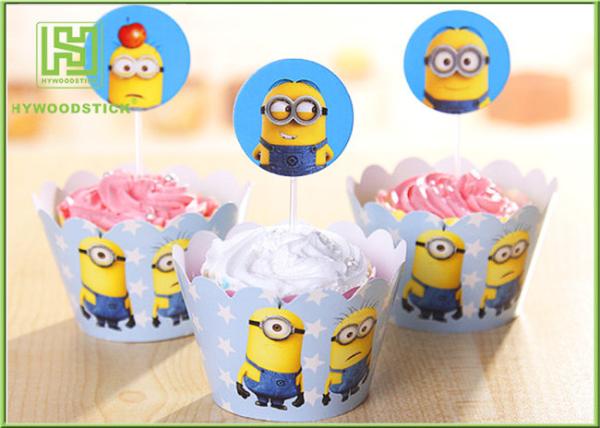 Buy cheap Happy Birthday Cake Decoration Toppers Decorative Food Picks Well Polished from wholesalers