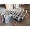 Buy cheap 1-50 Ton Doosan Excavator Brush Rake For Small Project from wholesalers