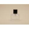 Buy cheap Heavy Wall Square Glass Perfume Bottles , 50ml Glass Perfume Bottles from wholesalers