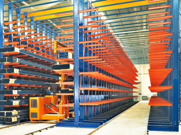 Buy cheap Adjustable Cantilever Lumber Racks , Metal Racking System For Long / Bulky Materials from wholesalers