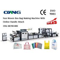 Buy cheap Multifunctional Automatic Non Woven Bag Making Machine Computerized 18 KW product