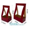 Buy cheap Handle Kraft Paper Flower Bag Wedding Confetti Cones Shaped Bouquet Bag Plant Bag Creative Flowers Holder Wrapping Gift from wholesalers