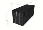 Residential Expandable Shipping Container House 20HC Heat Insulation