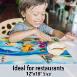 Disposable Farm Desgin BPA Free Placemat 12X18'' Waterproof Easy to Clean
