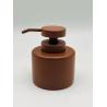 Buy cheap Polyresin Bathroom Accessories Set Classic Round Shape With Matched Color Pump Head Modern Bath Accessories from wholesalers