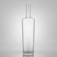 Buy cheap Customized Logo Glass Bottle for Rum Vodka Whisky Tequila Gin 750ml Super Flint product