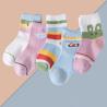 Buy cheap Spandex Children'S Cotton Socks Grey Ankle Cartoon Combed For Boys And Girls from wholesalers