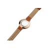 Buy cheap High End Ladies Watches Leather Strap Big Face PVD Coating Color from wholesalers