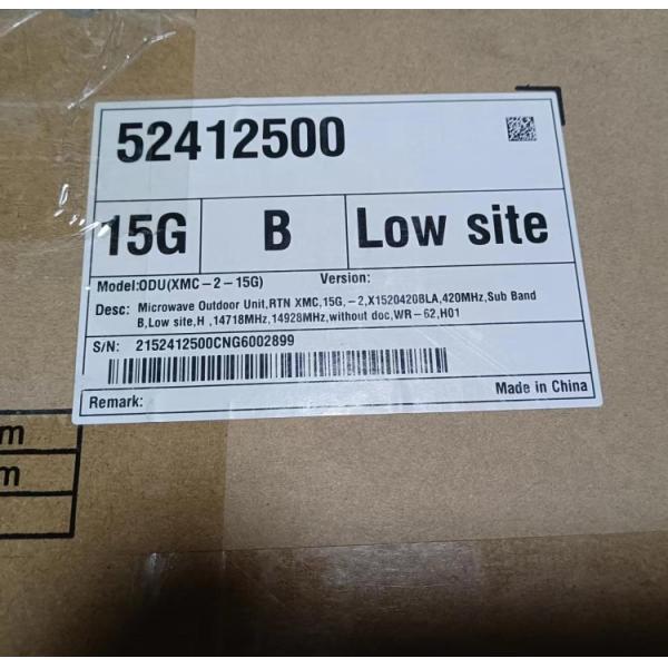 RTN XMC-2-15G Wireless Microwave ODU RTN950A RTN905F -35C- 55C AC Power 220V 52412500