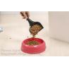 Buy cheap Promotion Eco-friendly Plastic Scoop Pet Dog Food Storage Container, pet food container,dog treat jar with gold bone cov from wholesalers