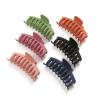 Buy cheap Black Matte Claw Hair Clips Korean Solid Hair Claws Large Ponytail Hair Claw 30g from wholesalers
