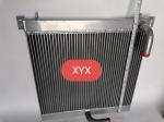 Hydraulic 4 Core Aluminum Radiator , Komatsu PC200-3 Street Rod Radiators