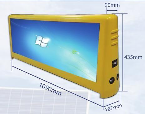 Buy cheap Outdoor Full Color P5 Taxi LED Display With 1/8 Scan Driving from wholesalers