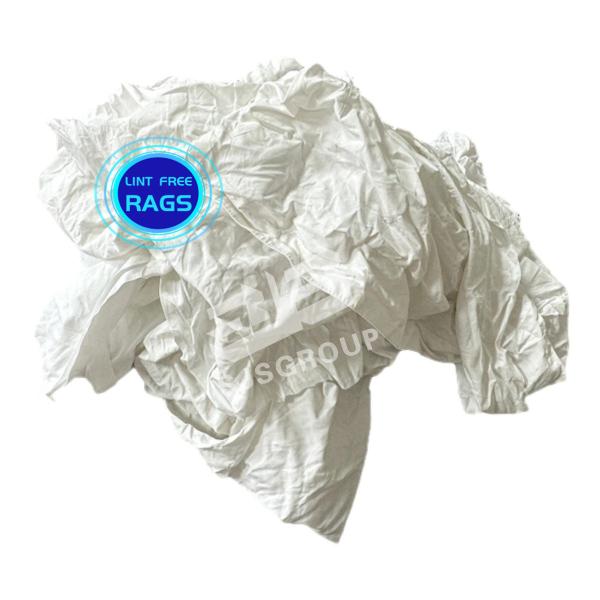 Buy cheap White Bed Sheet Cotton Waste Rags Use for Cleaning Machine Oil Paint Industrail Cleaning Cloth from wholesalers
