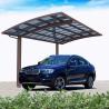 Buy cheap UV Protection Metal Frame Carport Kits Polycarbonate Aluminium Cantilever 3mm Thickness from wholesalers