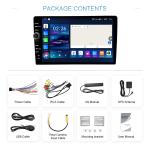 Universal 9 inch 2Din Android Auto Carplay Car Stereo with DVD Video WIFI GPS