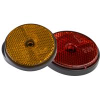 Buy cheap Round Rear Trailer Reflectors Amber Side Safety Trailer Light Reflectors product